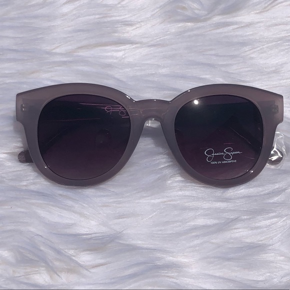 Jessica Simpson Accessories - Lilac Glam Round Sunglasses